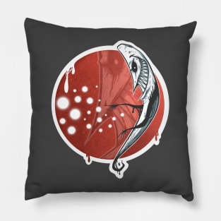 The Wraith - A Creature From The Dark Side Of The Moon Pillow