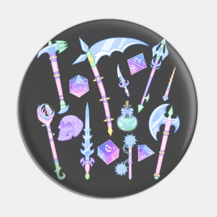 DnD Weapons Pin