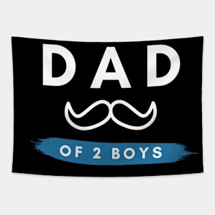 Dad of 2 Boys Tapestry