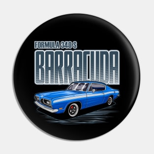 Barracuda Formula S Fastback Pin