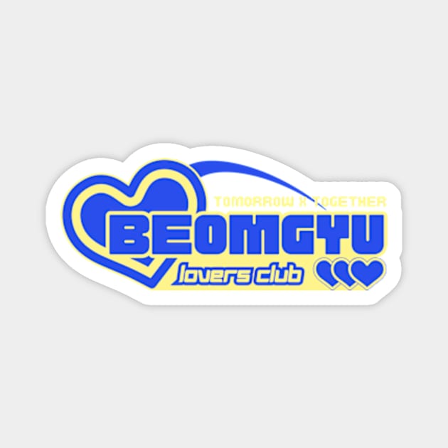 Beomgyu Lovers Club TXT Magnet by wennstore