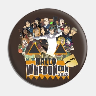 HalloWhedonCon Online Pin