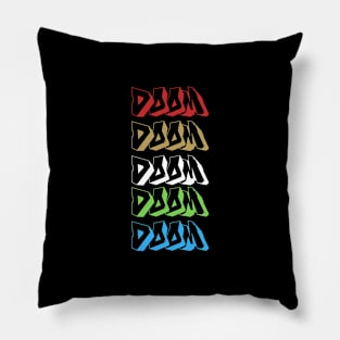 Doom graffiti - MF Doom Pillow