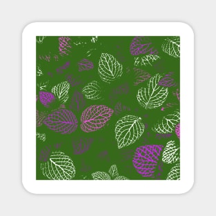 Autumn, Leaves Pattern 21 Magnet