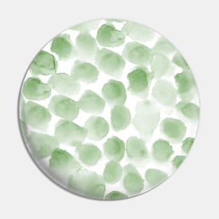 Sage watercolor spots - abstract green stains Pin