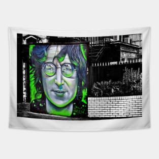 John Lennon Mural Street Art Camden Town London Tapestry