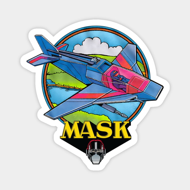 MASK Switchblade! Magnet by SkipBroTees