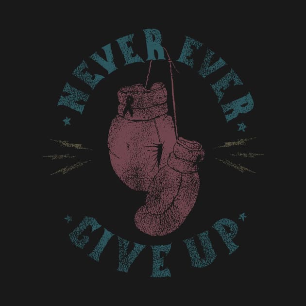 never give up by xenomorphlab