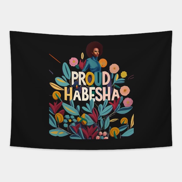 Proud Habesha Tapestry by Abelfashion