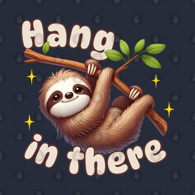 Hang In There Sloth Pun by Annabelhut