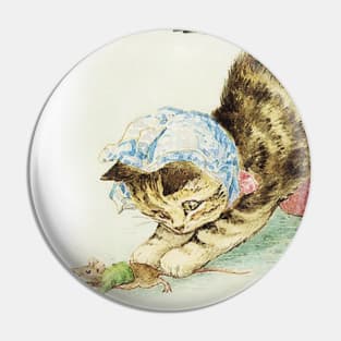 “Miss Moppet Chases a Mouse” by Beatrix Potter Pin