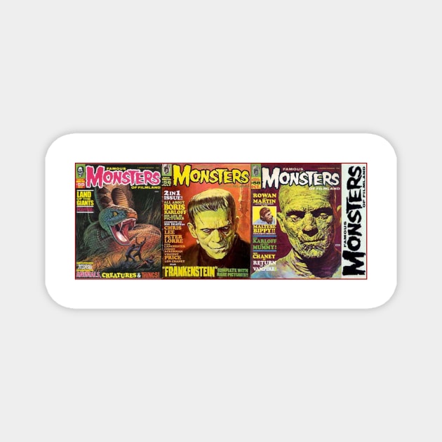 Classic Famous Monsters of Filmland Series 14 Magnet by Starbase79