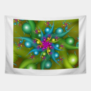 Colorful Holiday Design Tapestry