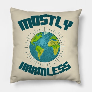 Earth: Mostly Harmless Pillow