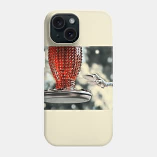 Hummingbird Red Feeder Phone Case