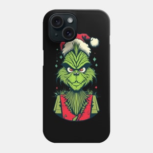 Grinch Punk Phone Case