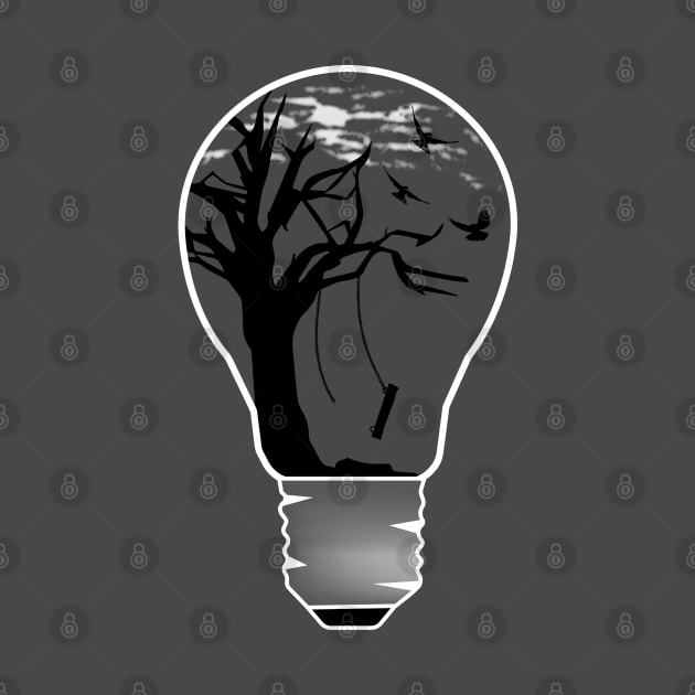 Light Bulb Tree by Nomich