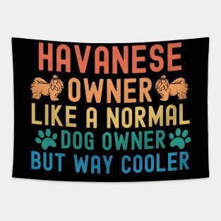 Havanese Owner Tapestry