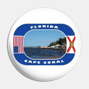 Florida, Cape Coral City, USA Pin