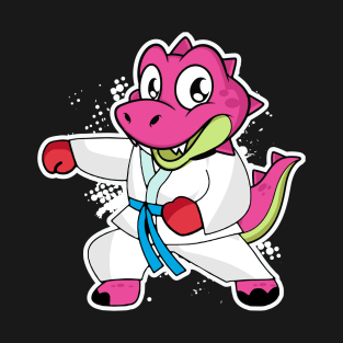 Martial Arts Dinosaur T-Shirt