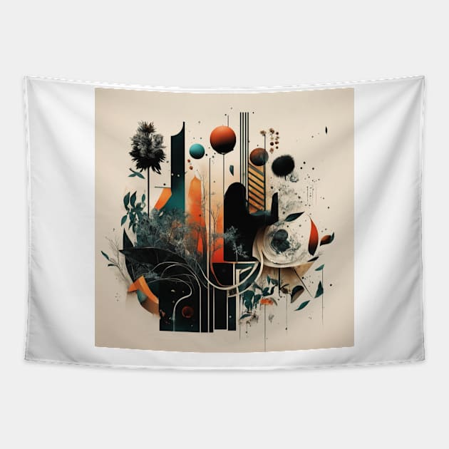 Galaxy mechanism Tapestry by Dunkellkellera