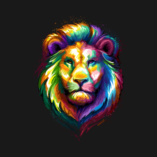 Lion Face by stonemask