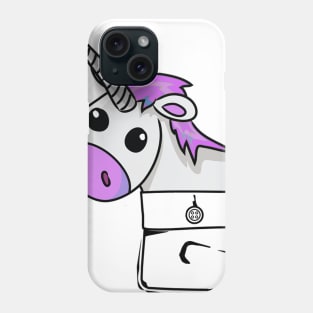 Cute Unicorn Out Of The Pocket Phone Case