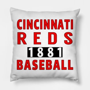 Cincinnati Reds Baseball Classic Pillow