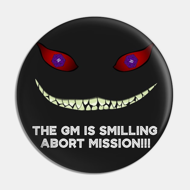 The GM is Smilling Pin by oyshopping