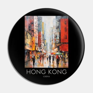 An Impressionist Painting of Hong Kong - China Pin