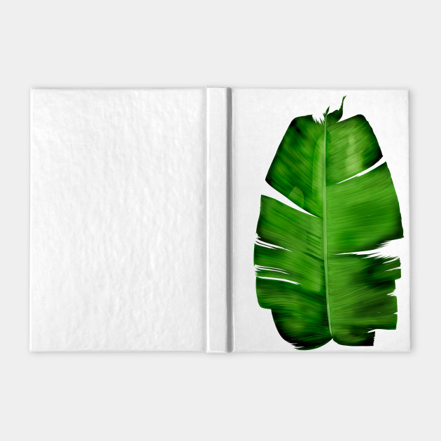 Banana Leaf Painting Monstera Deliciosa Notebook Teepublic