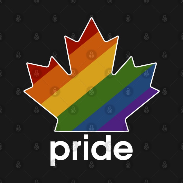 LGBT Pride Maple Leaf by VikingElf