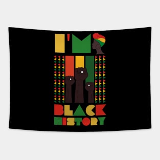 Black History Month Afro Melanin Black Women Tapestry