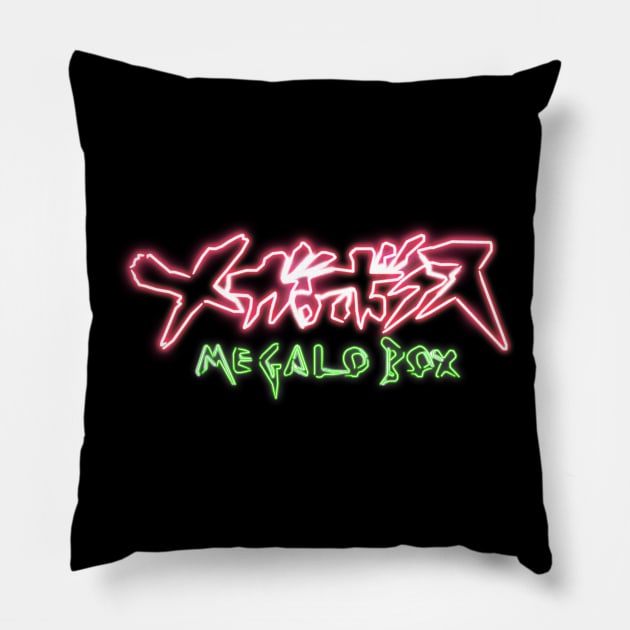 Megalo Box Pillow by The Metafox Crew Shop