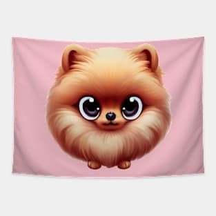 Howl-some Pomeranian Tapestry