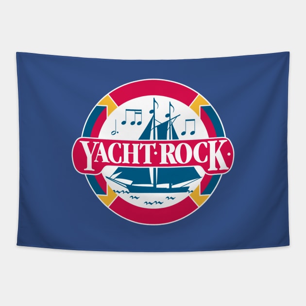 Yacht Rock Tapestry by GoAwayGreen