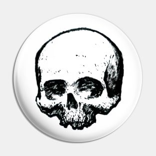 Old Skull Pin