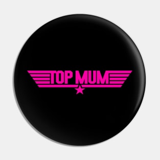 Top Mum pink print Pin