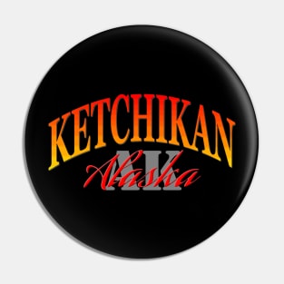 City Pride: Ketchikan, Alaska Pin