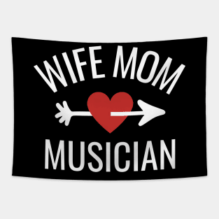 Wife Mom Musician Gift Idea Tapestry