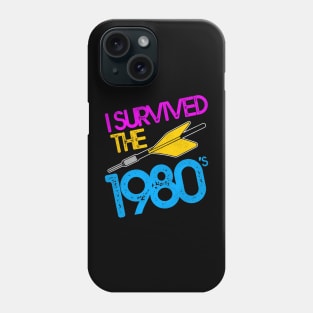 I Survived the 80s / Jarts Missile Game Phone Case