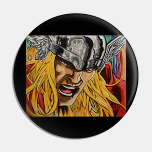 God Of Hammers Pin