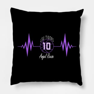 angel reese 10 Pillow