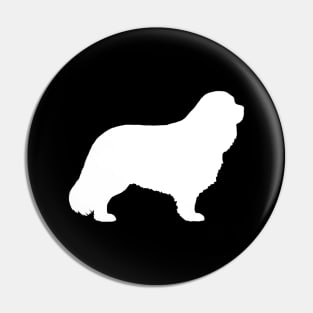 Cavalier King Charles Spaniel Silhouette Pin