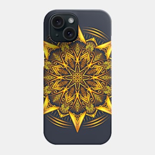 Mandala gold Phone Case