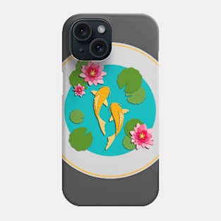 Koi Pond Phone Case