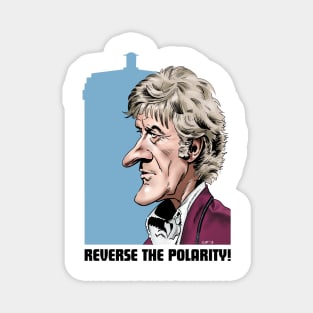 Third Doctor and Tardis Magnet