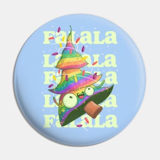 Happy Gaymas! Rainbow Funny Christmas Tree Pin