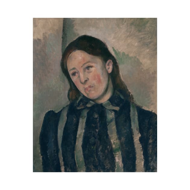 Portrait of Madame Cezanne by Paul Cezanne by Classic Art Stall