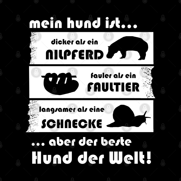 Hund Terrier Bulldogge german shepherd Spruch by FindYourFavouriteDesign